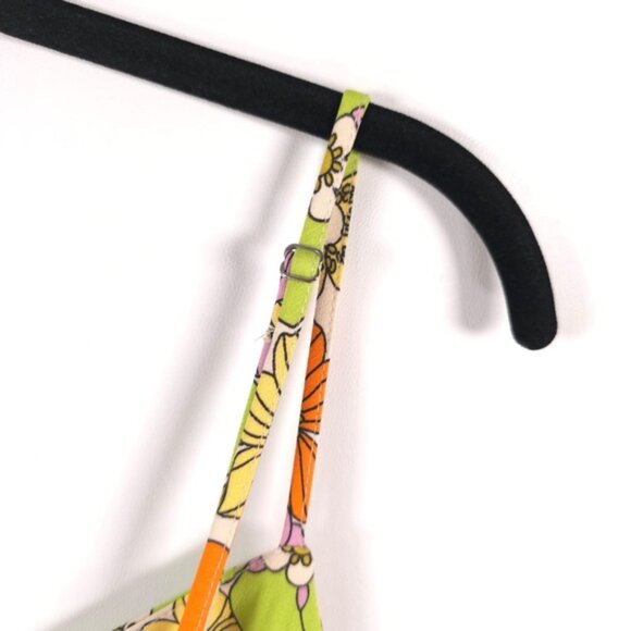 ZARA Women’s Multicolor Floral Sweetheart Neck Sexy Mini Dress 8342/370 SMALL - Picture 11 of 16